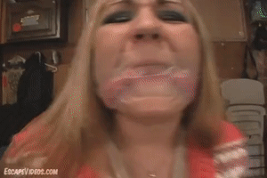 www.escapevideos.com - Audrina Gagged Pantyhose thumbnail